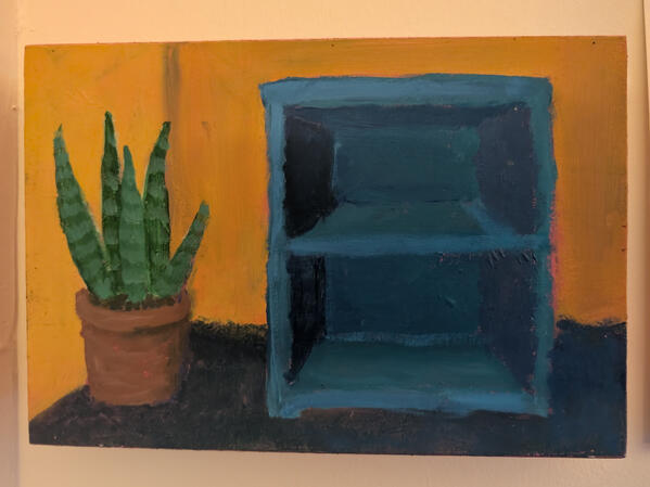 possibility, possibly in california - acrylic on wood, 2021(?) possibility, possibly in california - acrylic on wood, 2021(?)