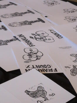 various greeting cards